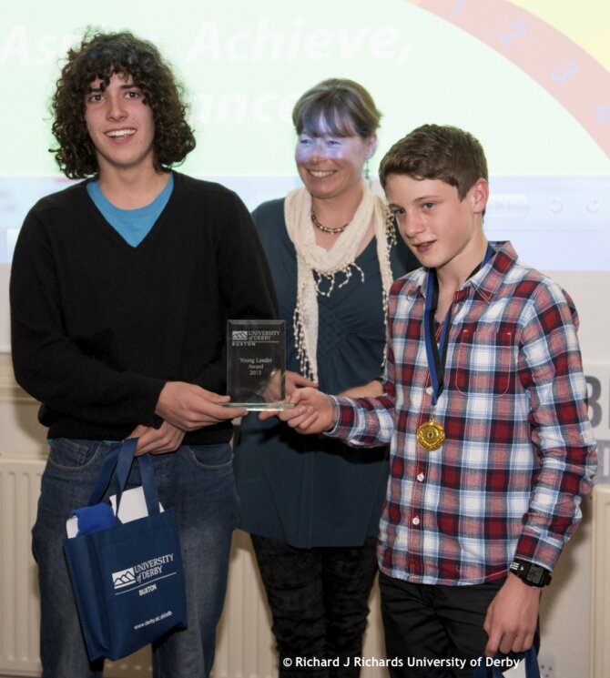 YoungAdventurer-LaurieJaniceandCameron_creditRichard J Richards_UniversityOfDerby